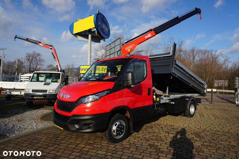 Iveco 35C15 HDS żuraw dźwig wywrotka skrzynia - 13