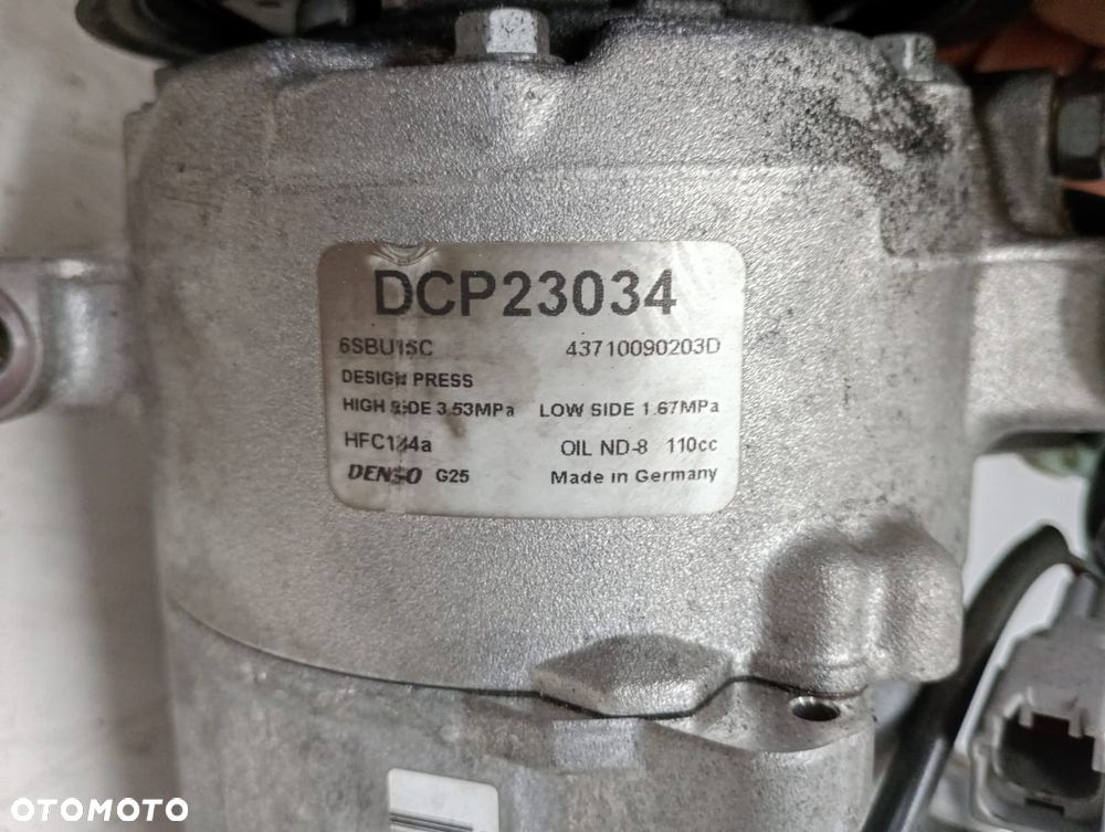 SPRĘŻARKA KLIMATYZACJI RENAULT SCENIC MEGANE III 1.2 TCE DCP23034 - 2