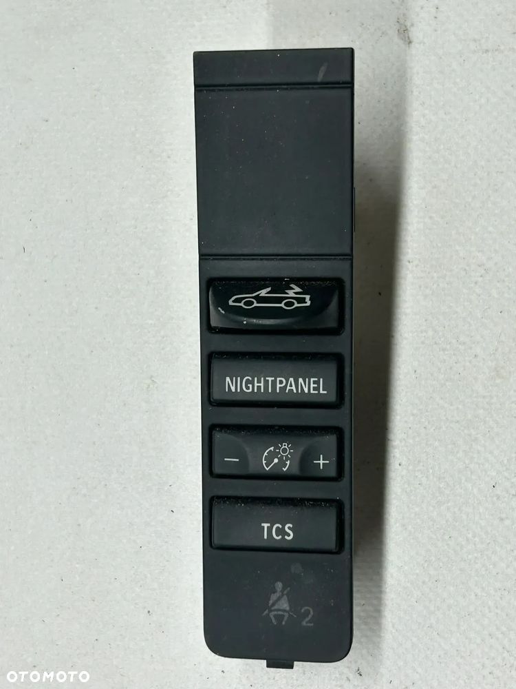 Saab 93 night panel cabrio TCS panel sterowania 2008-2012 lift 12763714 - 3