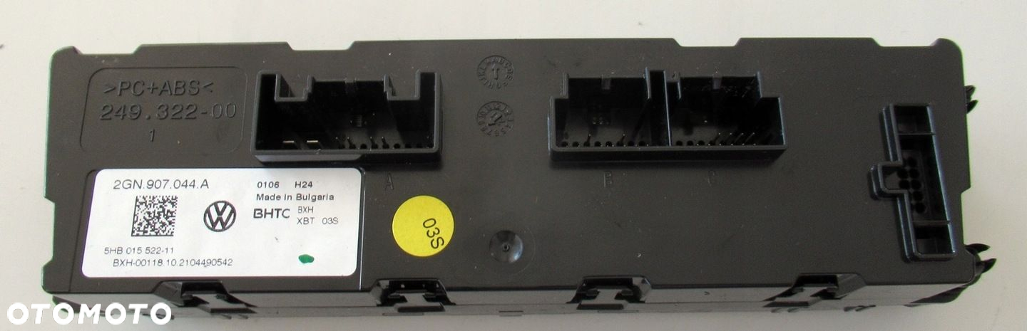 VW T-CROSS 21R PANEL NAWIEWU KLIMATYZACJI - 2