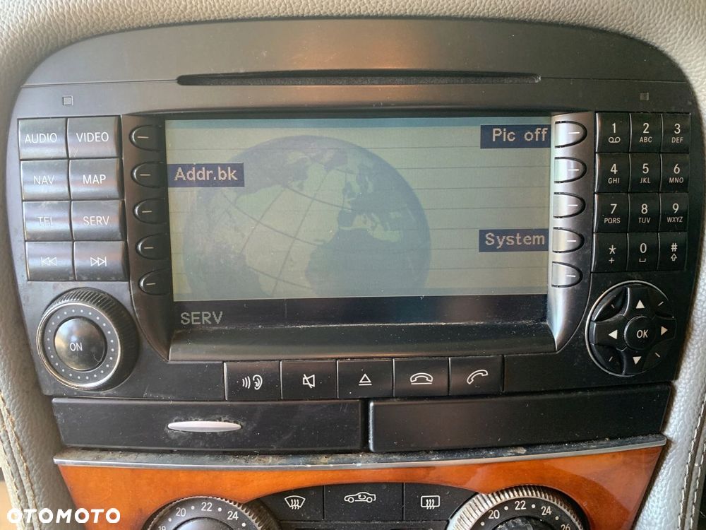 COMAND NAWIGACJA RADIO MERCEDES SL R230 EUROPA - 7