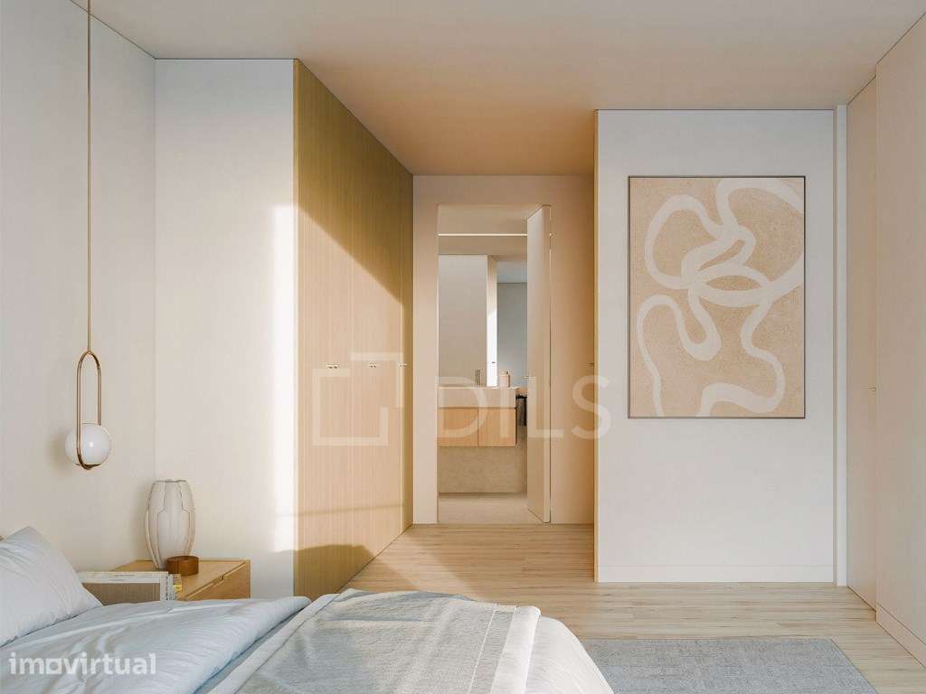 Apartamento T4 com varanda, em condomínio fechado, em Gondomar - Grande imagem: 4/57