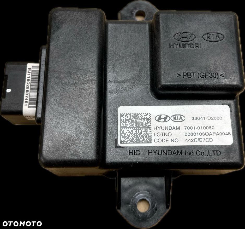 O1 HYUNDAI GENESIS G80 2013 - 3.8 MODUŁ STEROWNIK POMPY PALIWA 33041-D2000 - 1