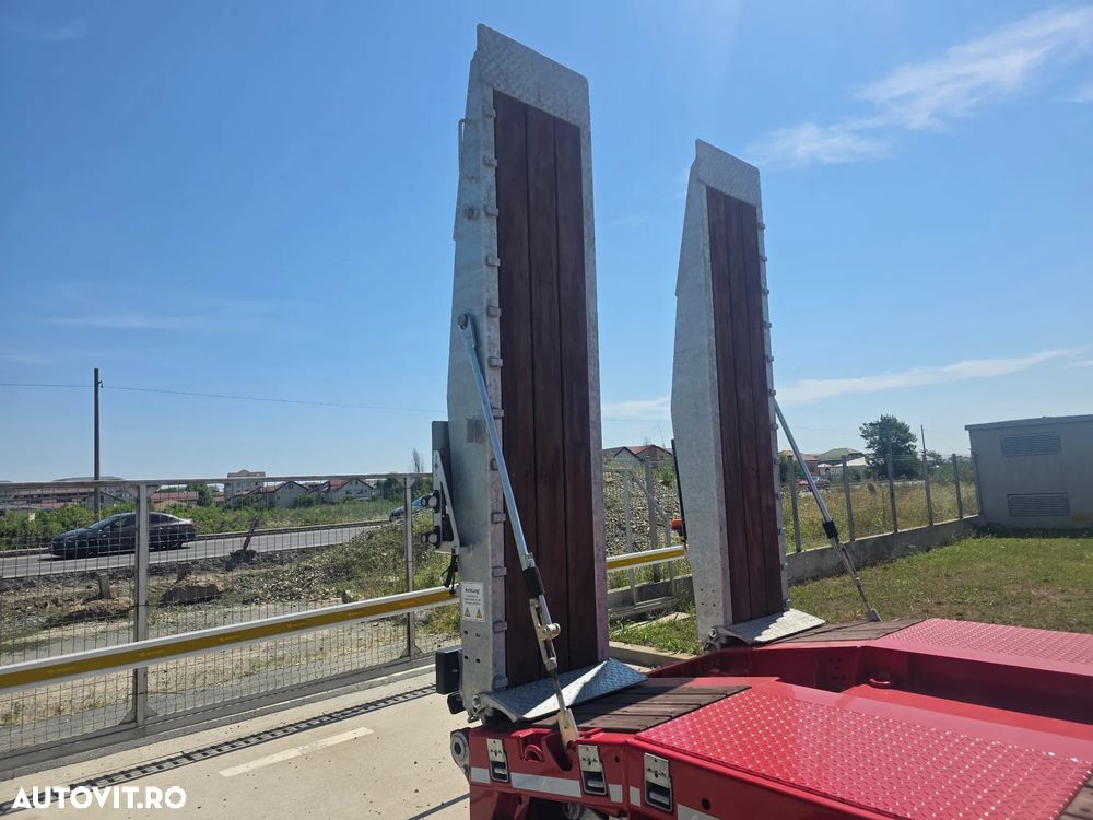 Langendorf TU 30 Smart - remorca trailer cu 3 axe cu protap virator - 10