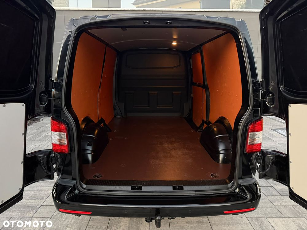 Volkswagen TRANSPORTER T5 L2H1 LIFT Długi Klima Elektryka Navi Tempomat Furgon 3os. 2xPdc Hak - 19