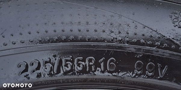 audi a6 c6 koła felgi opony zima 6mm 225/55/16r 4f0601025ca - 3