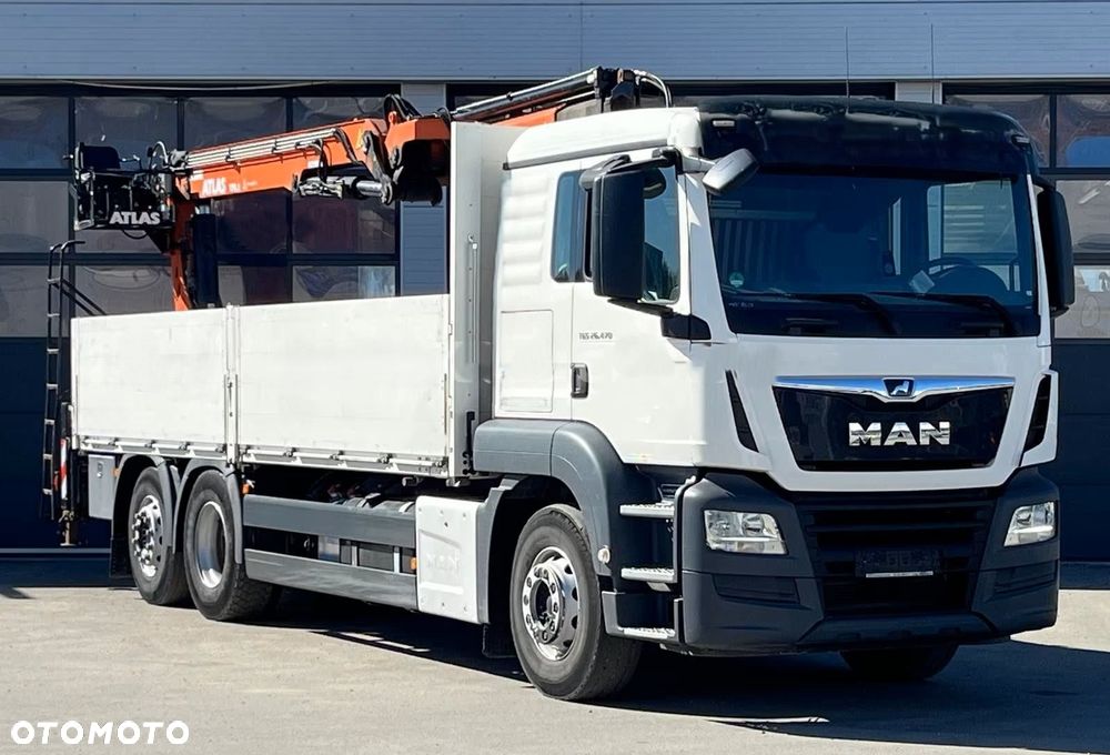 MAN TGS 26.470 6x2 BL + Atlas AK 170.2VB + Chwytak Kinshofer | Euro 6 - 2