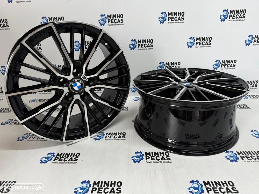 Jantes look BMW Style 552M 18 (5x112) preto e polido - 4