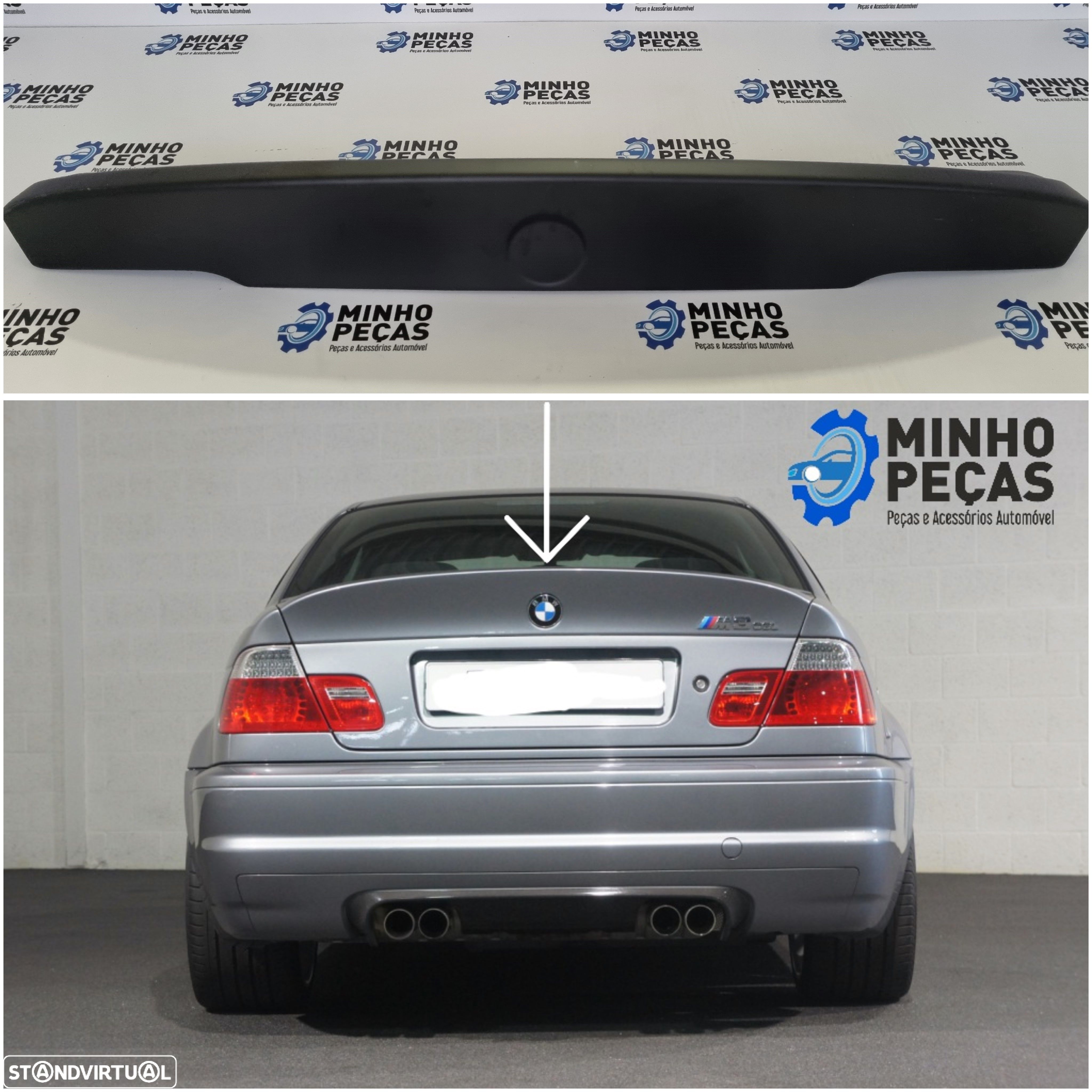 Aileron | Spoiler Mala BMW E46 M3 CSL - 1