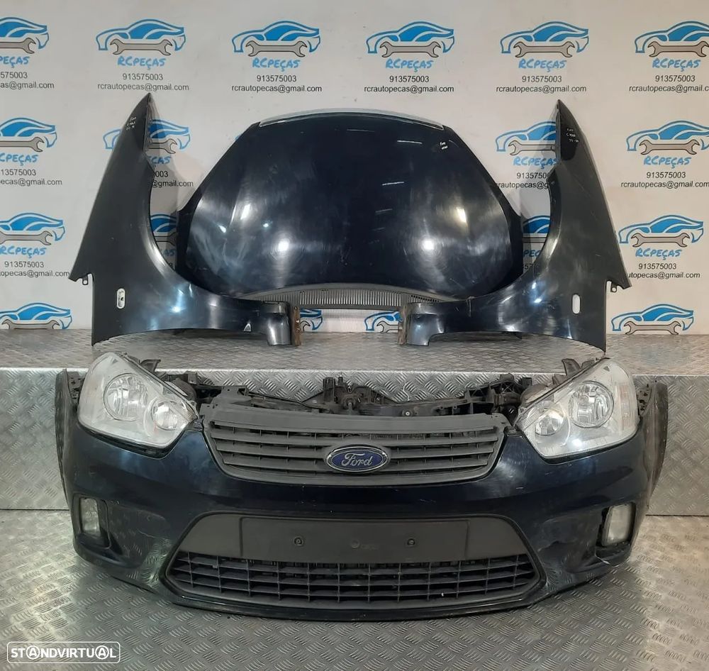 FRENTE COMPLETA FORD CMAX C-MAX I 1 MK1 FACELIFT DM2 CAPOT PARACHOQUES GUARDA-LAMAS OTICAS RADIADOR VENTILADOR FRENTE FIBRA REFORÇO - 8