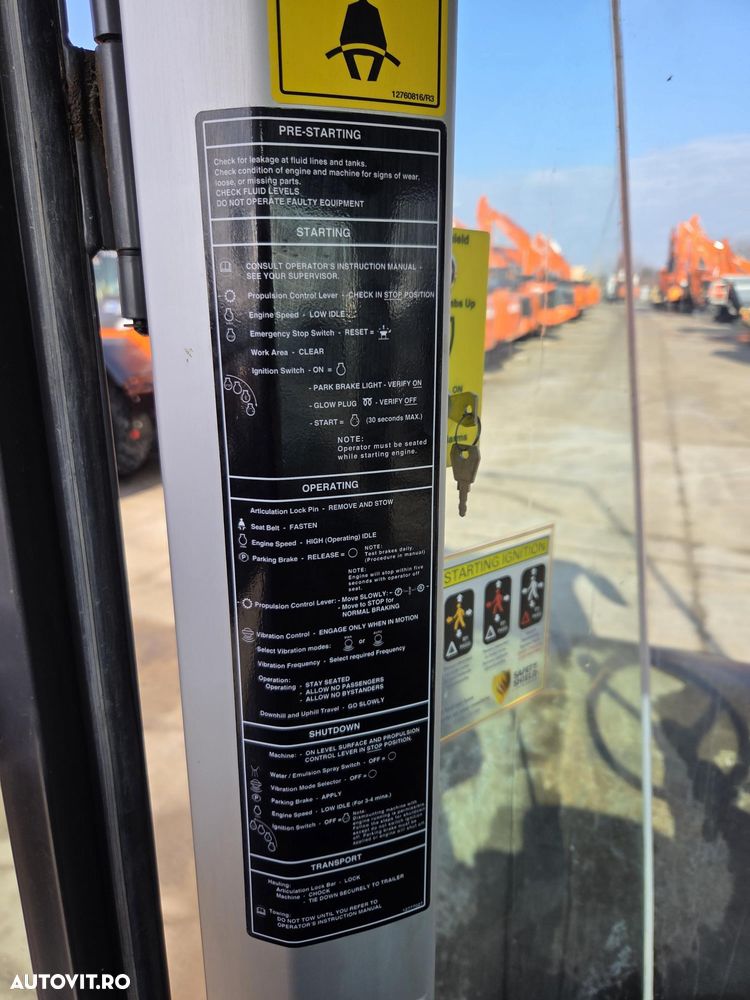 Volvo SD135B, 13,5t, latime tambur 2,3m, FULL OPTION, AC, oblon electric, GPS, antifurt, senzori pozitie, Anv 80% -ok, motor Volvo 150CP, Lung 6,1m, posibilitate leasing 4 ani, PROMOTIE 69.900 EUR+Tva - 31