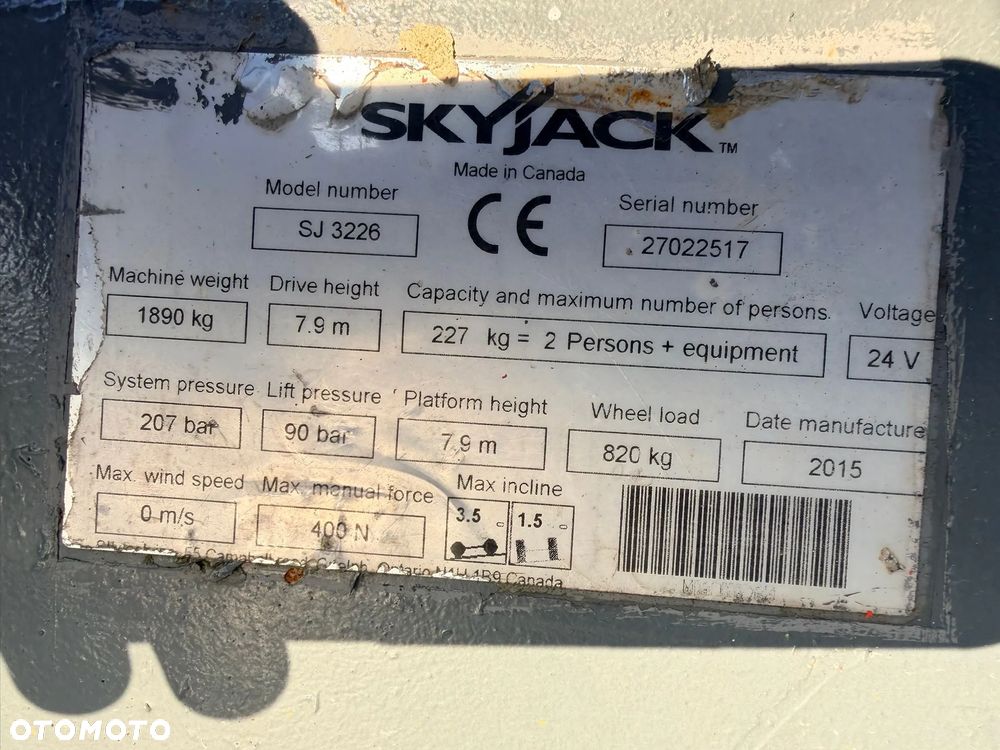 Skyjack 3226 - 17