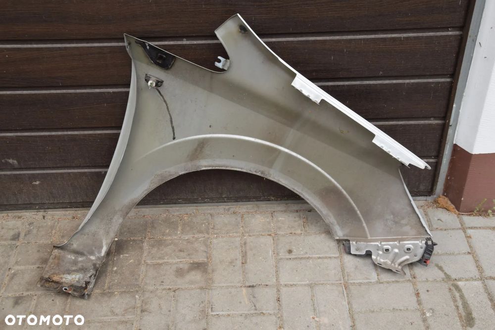 Opel Zafira B 05-14 Błotnik lewy przód srebrny Z157 bez korozji ładny - 5