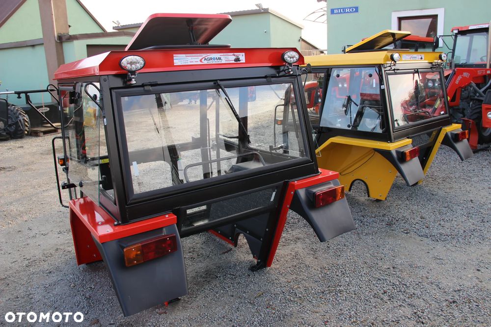 Kabina ciągnikowa kabiny C360 C-360 Naglak Elegant Ral 3020 z błotnikami - 7