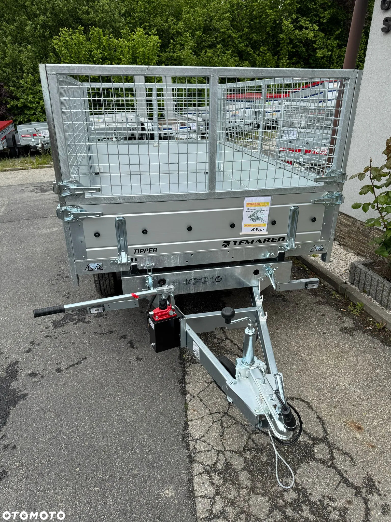 TEMARED TIPPER 2515/2 ALU burty + nadstawka siatkowa - 13