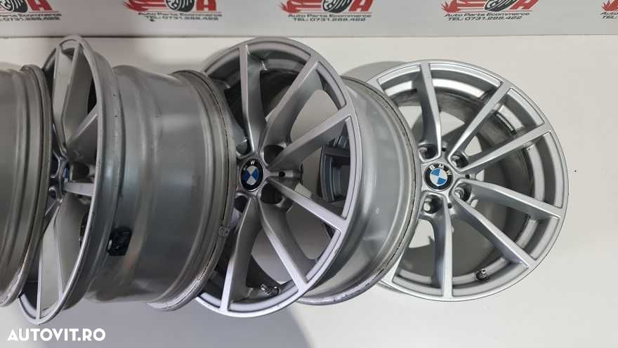 JANTE ALIAJ R17 BMW ORIGINALE +senzori 5 x 112 cp j1019 - 5