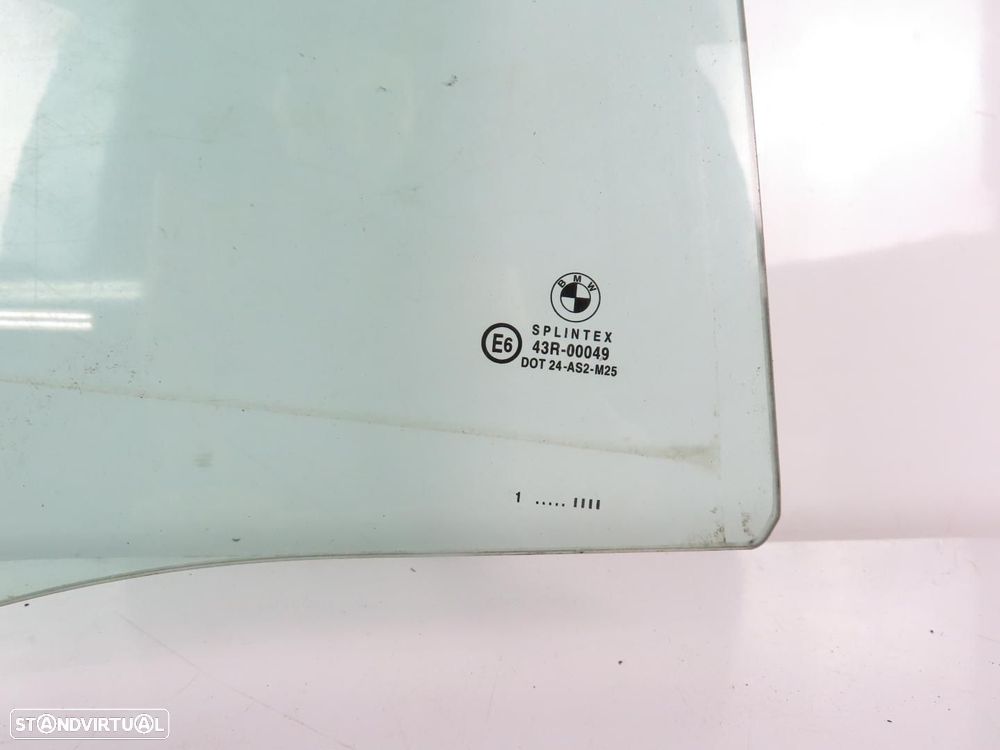 Vidro da porta Direito/Trás Usado / Original BMW 5 Touring (E39) 51348189258 - 2