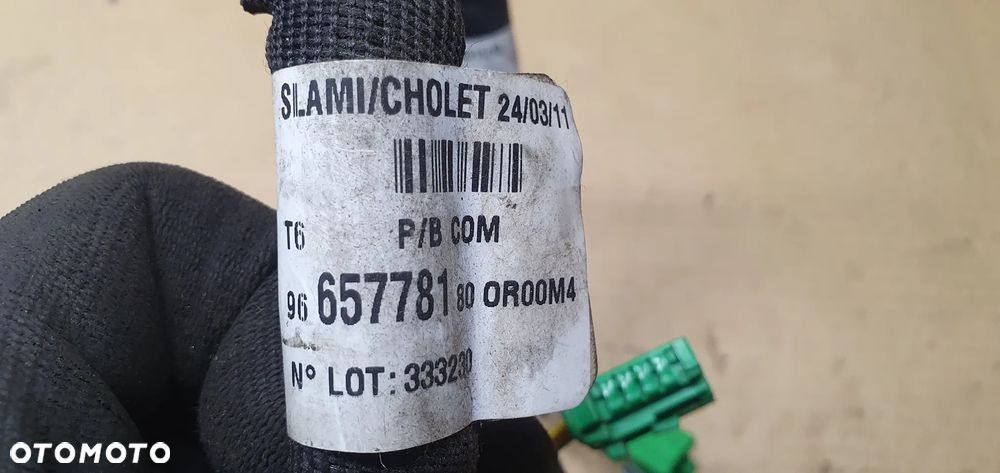 Kabel przewód instalacja czujnika STOP Citroen C5 III 9665778180 - 6