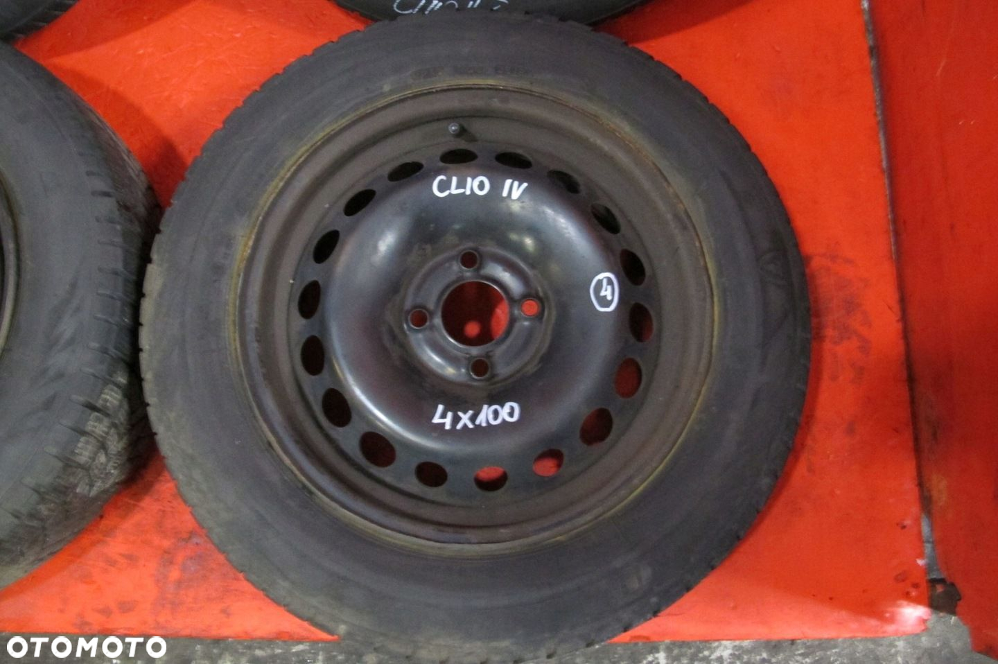 RENAULT CLIO 4 IV KOŁA OPONY FELGI STALOWE 15 4x100 6J ET40 185/65R15 - 10