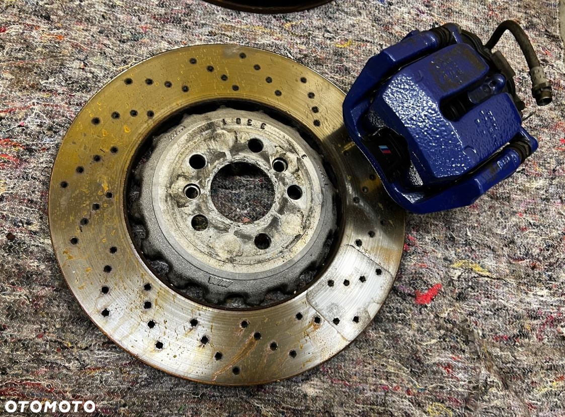 KOMPLET TARCZE HAMULCE ZACISKI PRZÓD TYŁ M-POWER BMW M5 F90 - 7