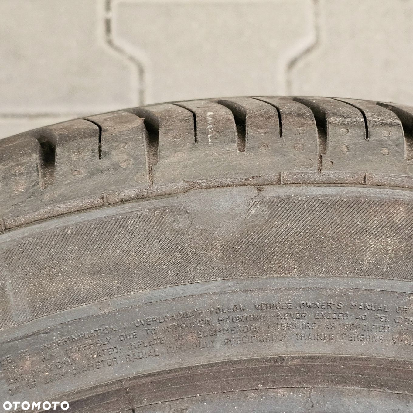 215/45R16 Continental ContiPremiumContact 2 7mm PARA OPONY UŻYWANE DP024 - 8