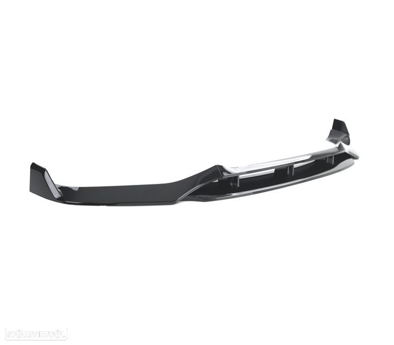 SPOILER LIP PARA BMW X5 F15 12-18 LOOK M PERFORMANCE PRETO BRILHANTE - 3