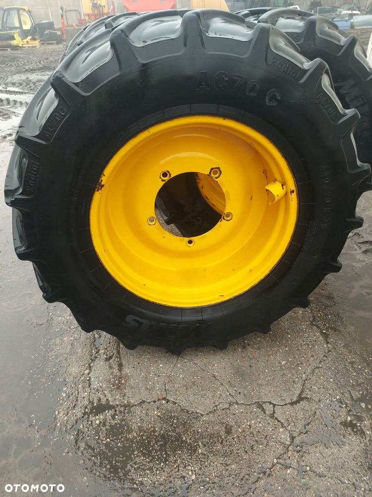 KOŁA OPONY MITAS 440/70 R28 FELGI R28 5 SZPILEK 19,5CM 28XW14L JCB 540-70 - 9