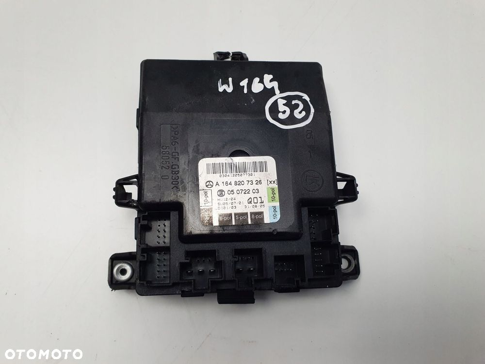 MODUŁ DRZWI Mercedes ML W164 LEWY TYLNY tył A1648207326 sterownik - 2