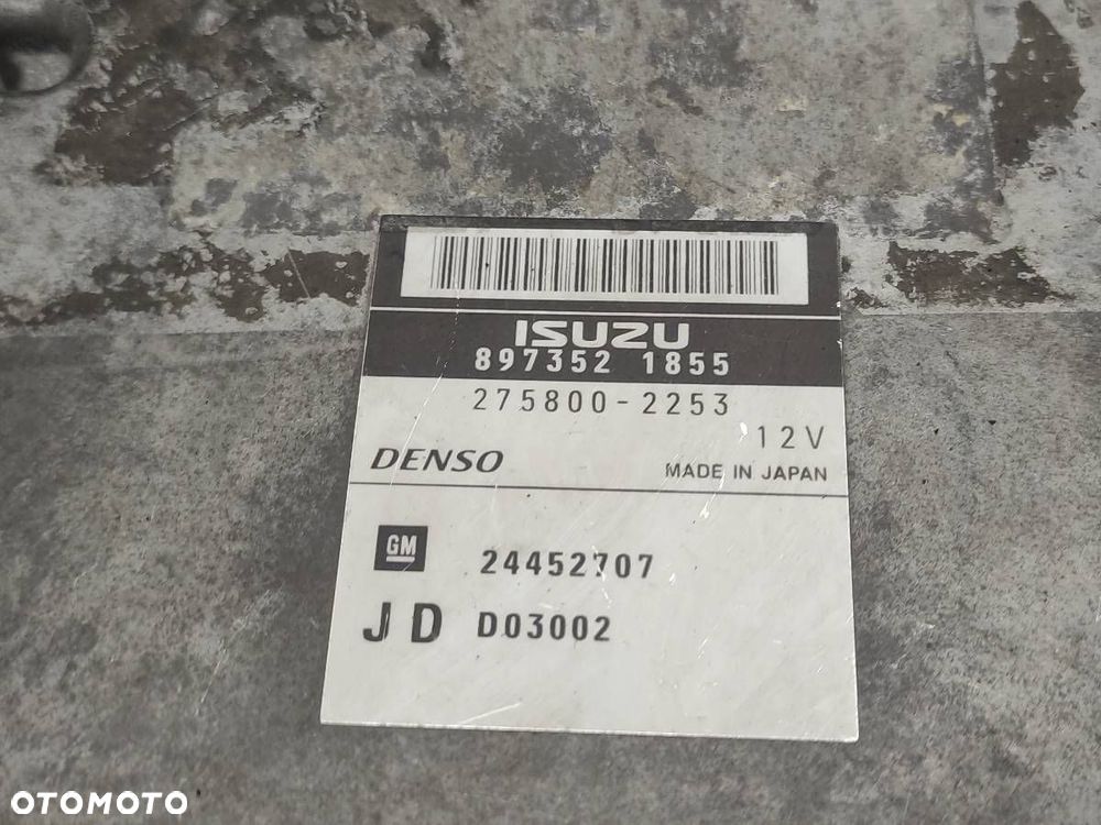 ZESTAW STARTOWY PRZEŁĄCZNIK ZESPOLONY OPEL SIGNUM I 3.0 CDTI 24452707 - 15