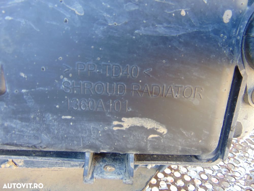 Difuzor radiator Mitsubishi L200 dupa 2015 cod 1360a101 2.2 2.4 did fiat fullback - 2