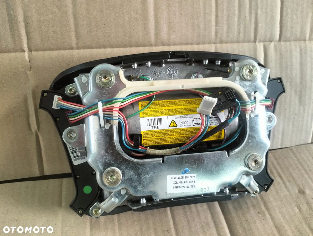 BMW E39 e38 poduszka kierowcy z multi funkcją ładna orginał - 4