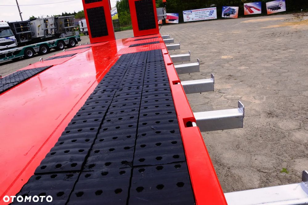 Inny 3 OSIOWA NISKOPODWOZIOWA Z NAJAZDAMI HYDRAULICZNYMI - twarda guma techniczna na pokładzie! - 23