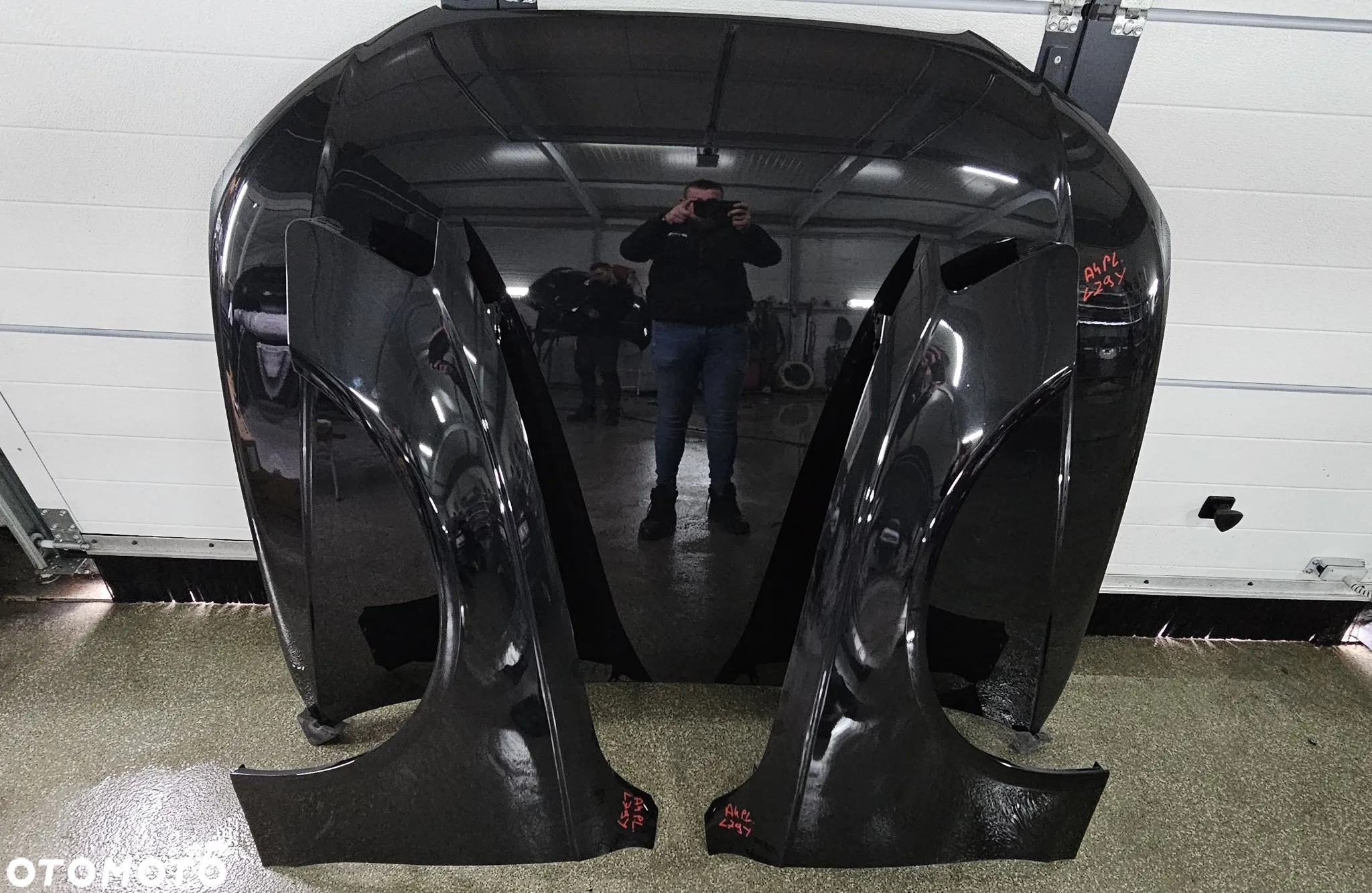 AUDI A4 B8 LIFT BŁOTNIK  PRZÓD PRAWY / LEWY W KOLOR: LZ9Y - 3