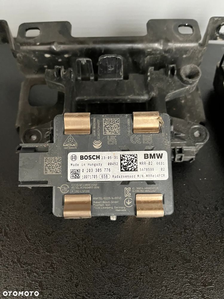 RADAR SENSOR DISCTRONIC BMW X3 xDRIVE30d G01 G20 G21 G30 G31 G05 G06 0203305776 ,5A78599 - 2