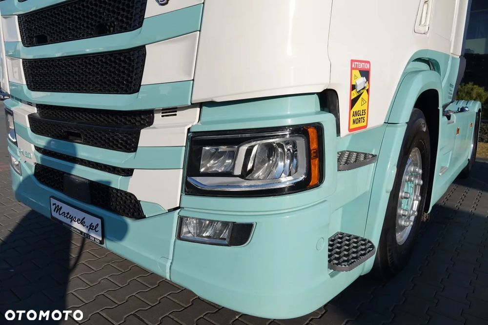 Scania R 450 / RETARDER / KLIMA POSTOJOWA / CAŁA NA PODUSZKACH / ALUSY / OPONY 100 % / SPROWADZONA / PO KONTRAKCIE SERWISOWYM - 12