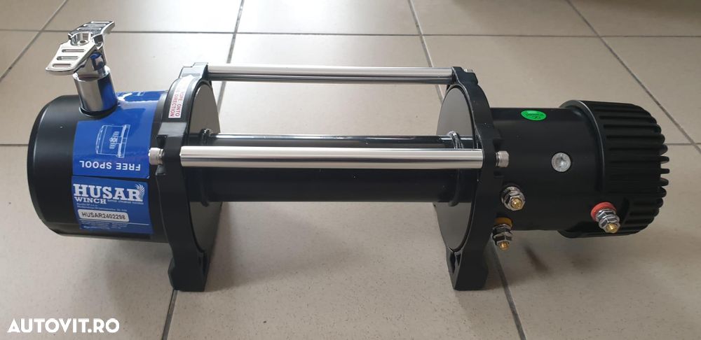 Troliu dezechipat HUSAR WINCH 13000 (trage 5897 kg) la 12V - 4