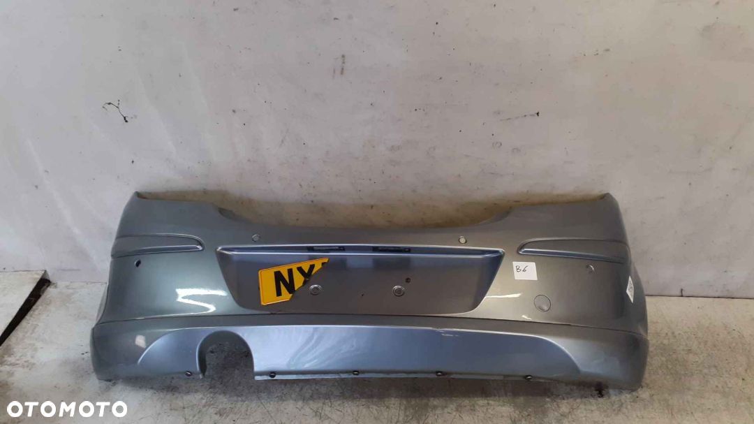 ^ ZDERZAK TYŁ TYLNY OPEL CORSA D Z163 SZARY DOKŁADKA PDC CZUJNIKI ! - 1