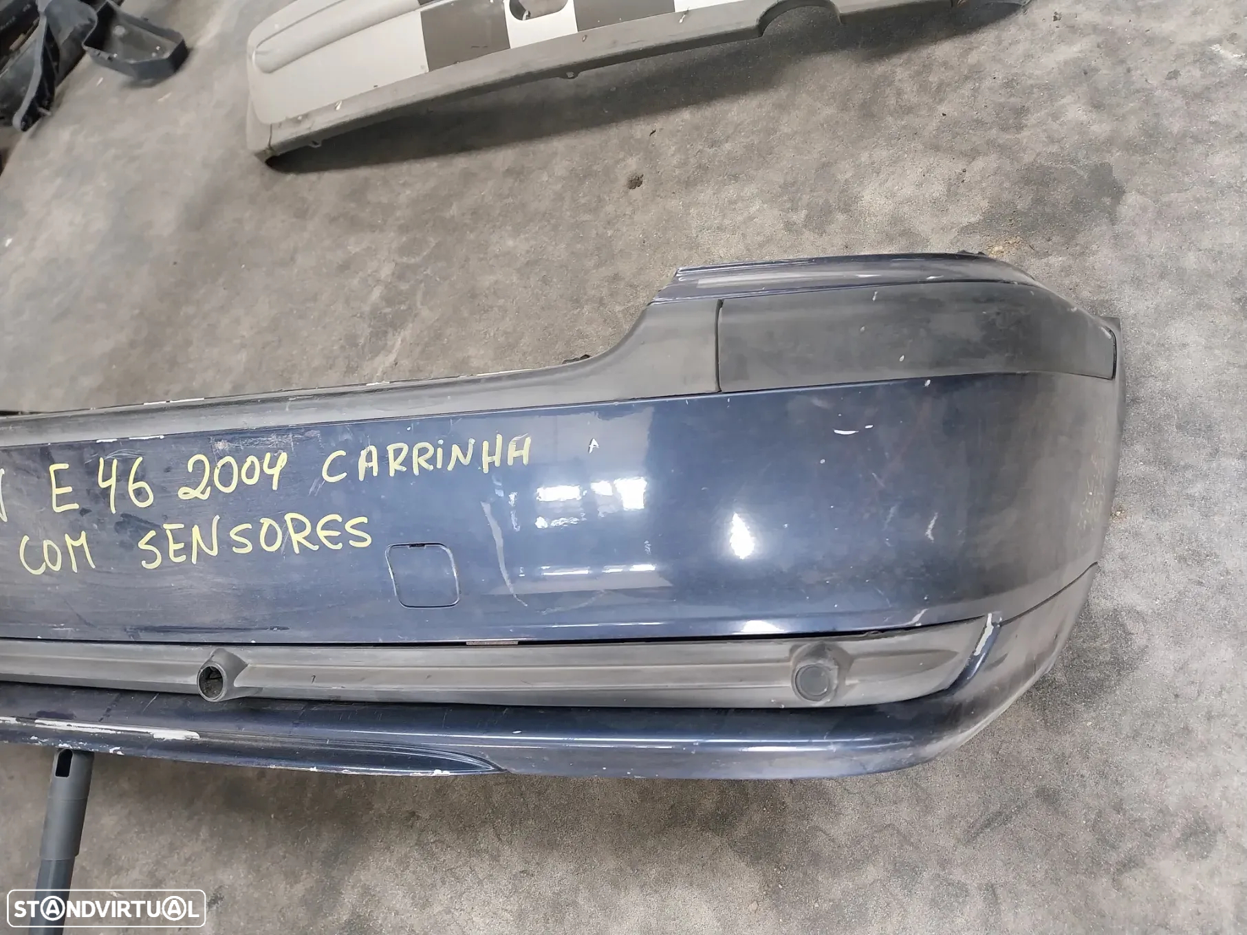 Para-choques tras BMW E46 carrinha com sensores ano 2003 - 2