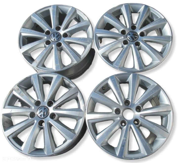 VW TOURAN II FELGA FELGI ALUMINIOWE ALUFELGI 16" KOMPLET - 1