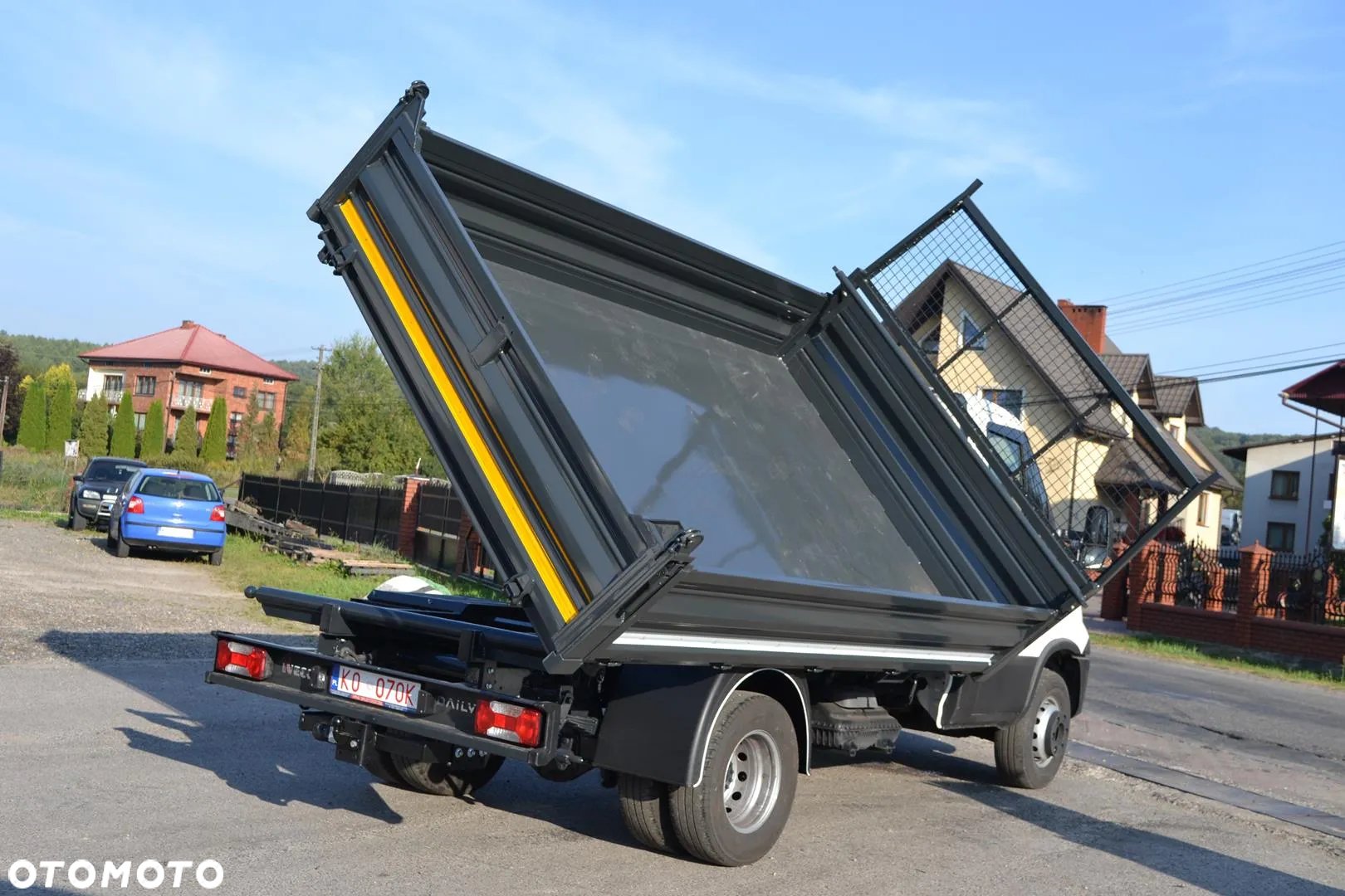 Iveco DAILY 72-180 70-210 72C Nowy 3-stronny WYWROT Kiper WYWROTKA BLOKADA MOSTU 65C 50C 35C - 17