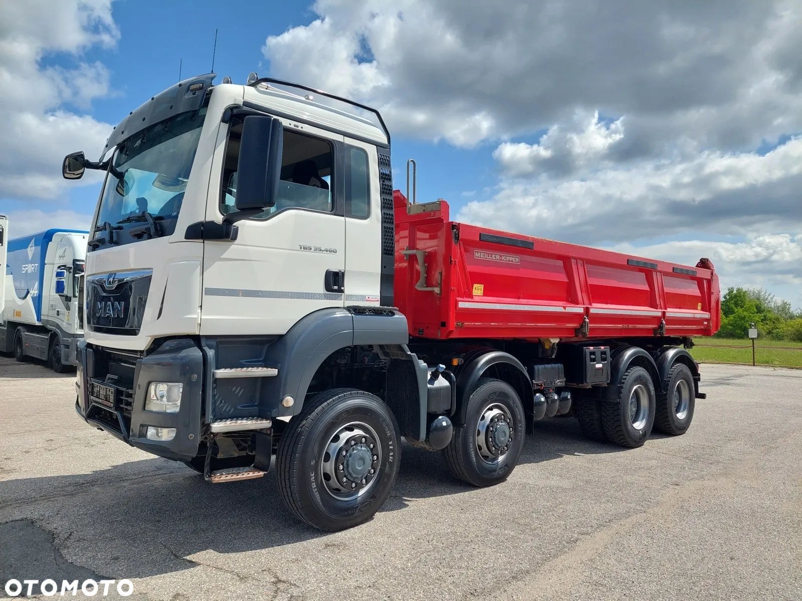 MAN TGS 35.460 8x6 / Manual / Meiller Bordmatik - 1