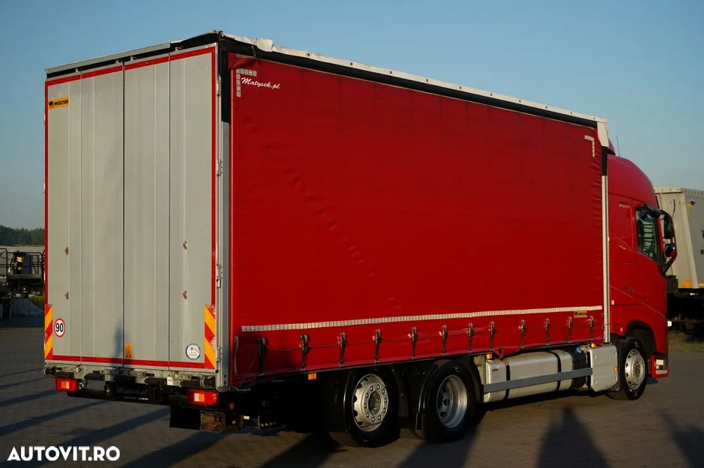 Volvo FH 500 / CORTINĂ / 6x2 / ACOPERIȘ RIDICAT / AER CONDIȚIONAT PARCARE / PUNTE RELAXABILĂ / CONTRACT DE SERVICE GOLD - 5