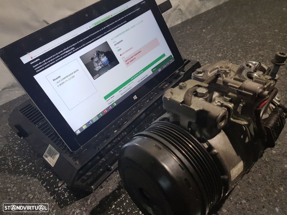 Compressor Ar Condicionado Mercedes Class C/E w204 w212 w207 250 CDI 220 CDI 200 CDI Varios modelos - 1