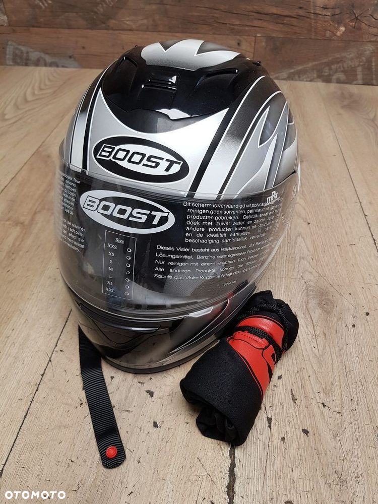 Kask motocyklowy Boost rozmiar M - 3