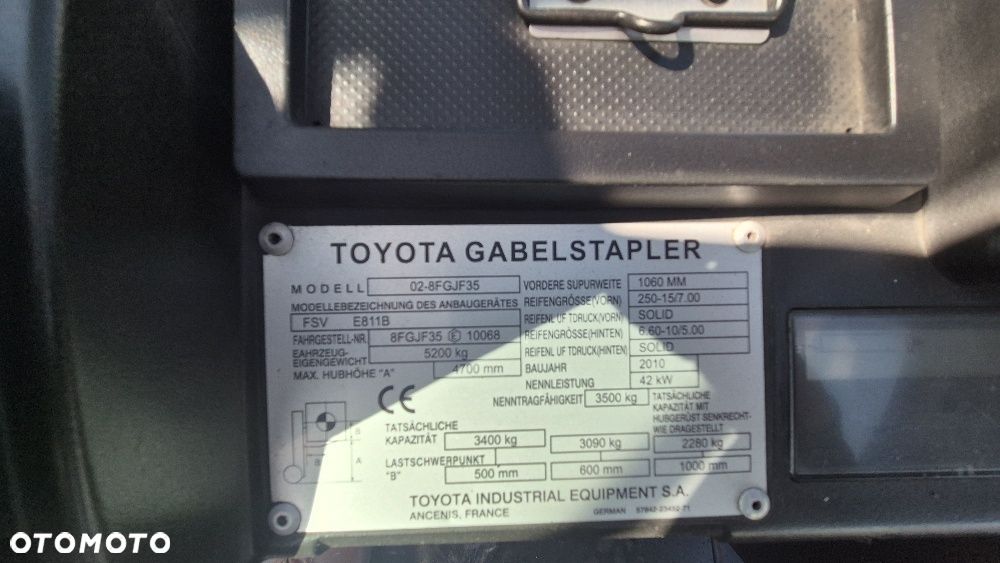 Toyota 02-8FGJF35 - 7