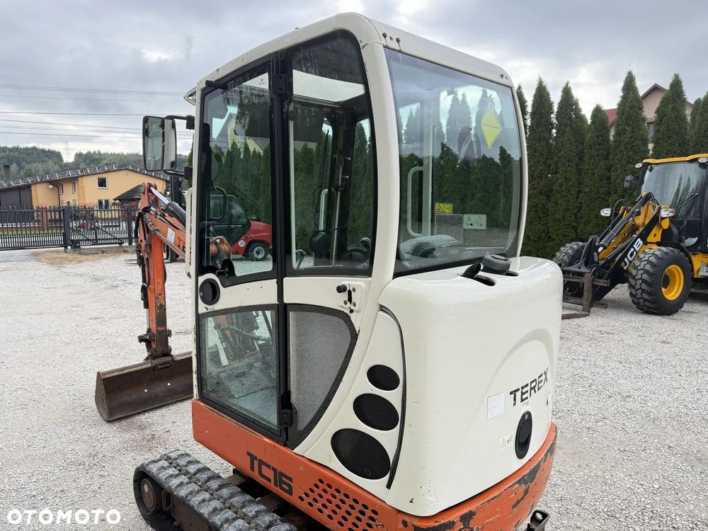 TEREX TC 16 MINIKOPARKA / ORYGINAŁ / Z NIEMIEC / SZYBKOZŁĄCZE / koparka schaeff jcb kubota hitachi yanmar bobcat zx 19 e17 KX018 PC 18 SV 18 20 czesci hydraulika - 26