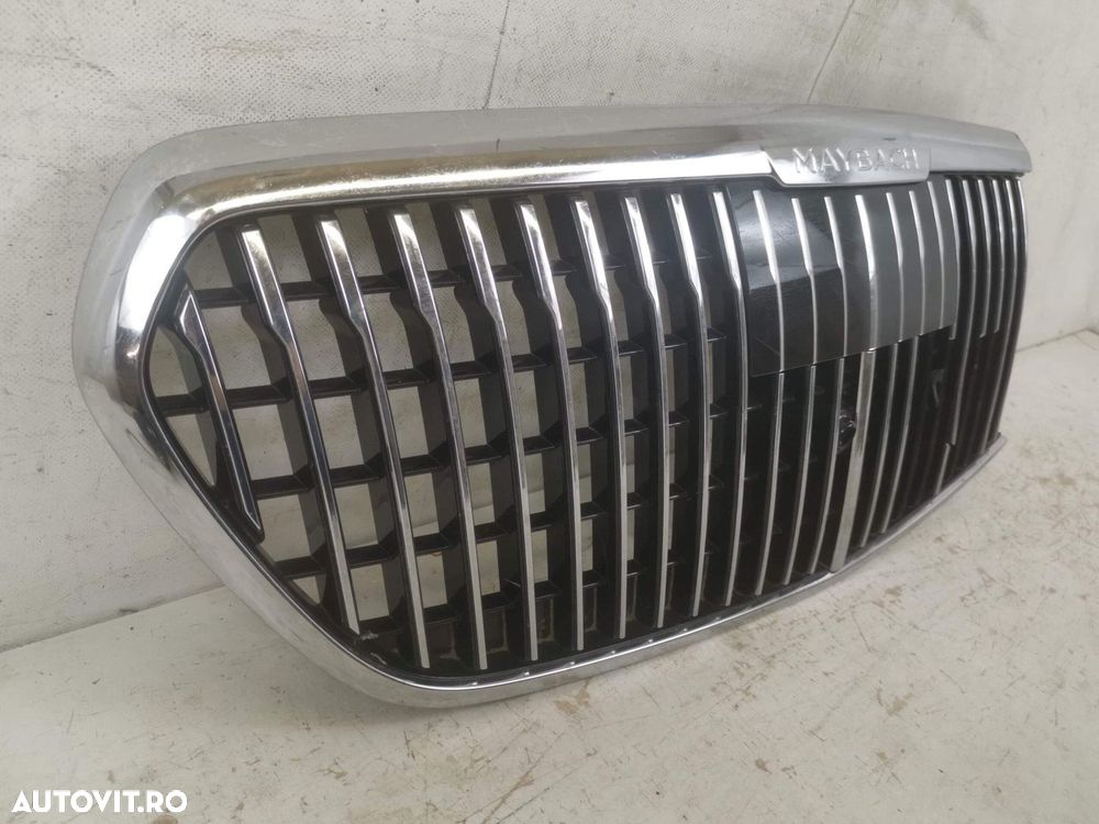 Grila Radiator   Mercedes Benz S-Class W223 Maybach 2020 2021 2022 202 - 4