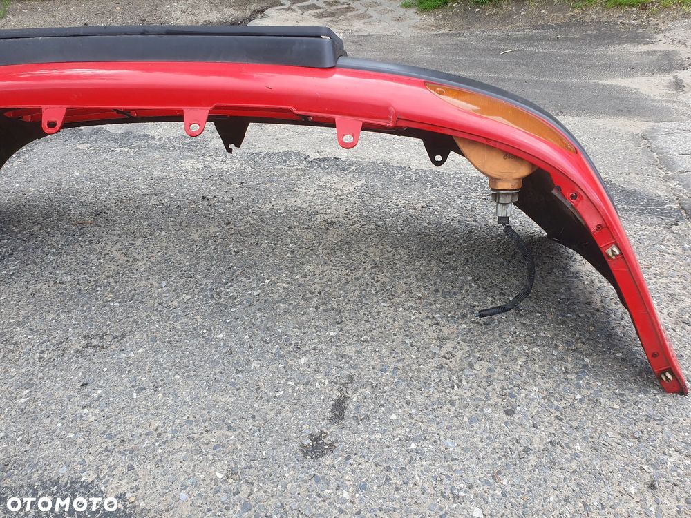 DAEWOO MATIZ ZDERZAK PRZÓD PRZEDNI CZERWONY KOMPLETNY - 11