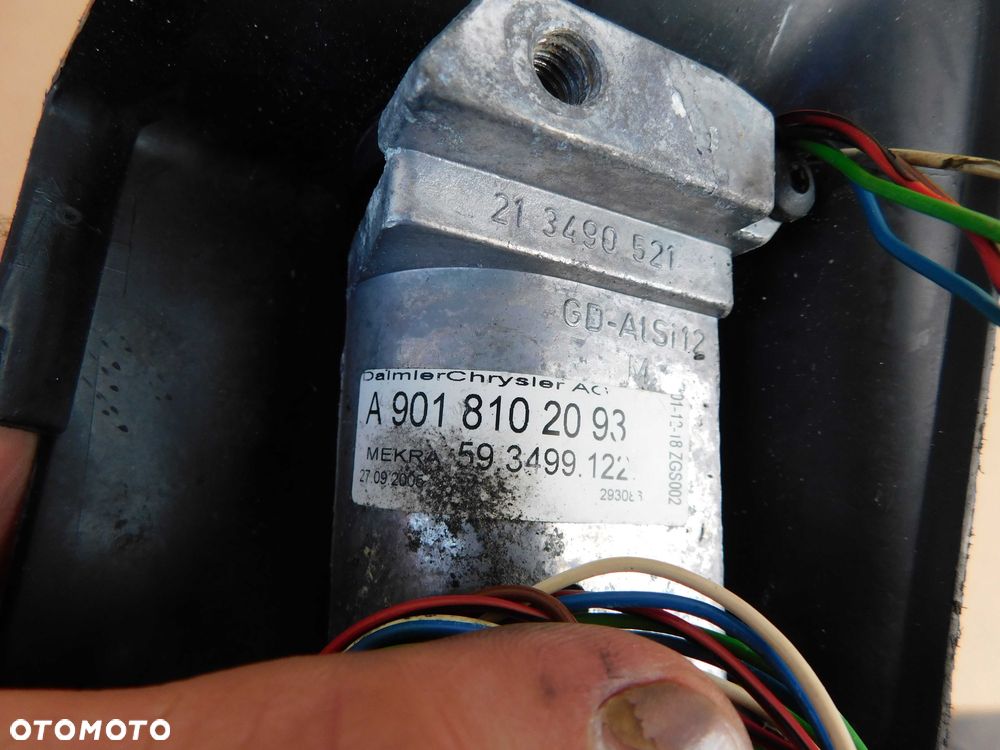 Lusterko prawe długie elektryczne Mercedes Sprinter VW LT A9018102093 OK - 8