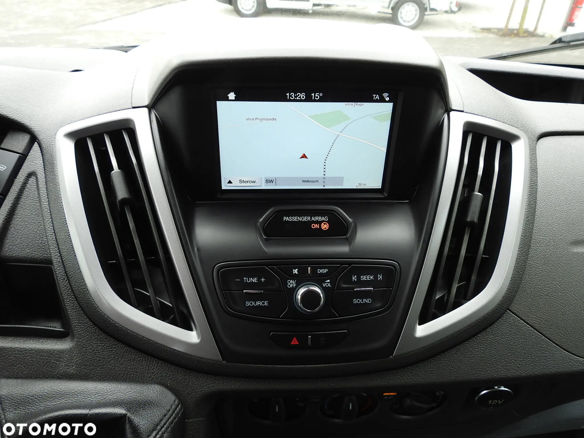 Ford TRANSIT FURGON CHŁODNIA 0*C FUNKCJA GRZANIA ZASILANIE 230V TEMPOMAT NAWIGACJA KLIMATYZACJA LEDY 130KM [ E41585 ] - 35